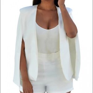 White Cape Jacket